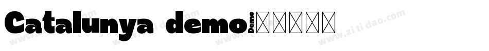 Catalunya demo字体转换